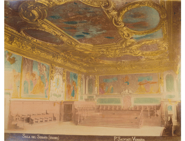 <p>VENISE Sala del Senato</p>