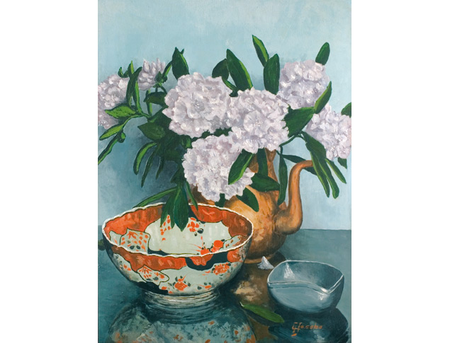 <p>Nature morte porcelaine Imari</p>